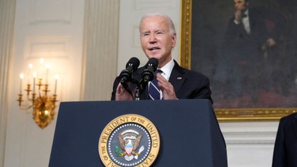 "Como carniceros, ponen los cuerpos para protegerse": Biden condenó el ataque del grupo terrorista Hamás contra Israel