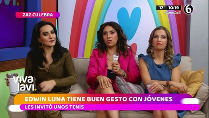 Edwin Luna conmueve a fans tras regalarle tenis a niños
