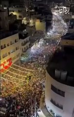 Ürdün sınırında Müslümanlar Filistin'e destek için kapıların açılmasını bekliyor!