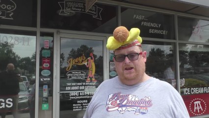Raw Dogging at Joey's Hot Dogs in Virginia
