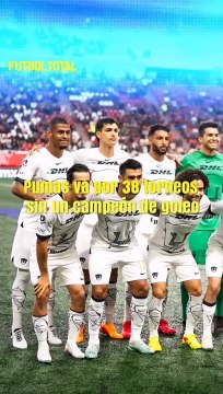 Pumas va por 38 torneos sin un campeón de goleo