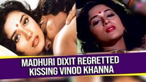 Madhuri Dixit Controversial Kissing | Vinod Khanna