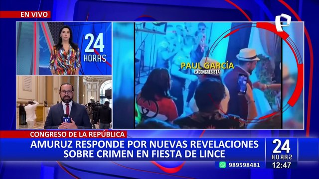 Rosselli Amuruz minimiza críticas por fiesta en Lince y pide que le consulten por otros temas