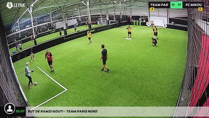 But de Ramzi Gouti - TEAM PARIS NORD