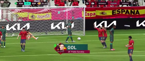 SEMIFINAL DE LA COPA DEL MUNDO QATAR 2022. ARABIA SAUDITA VS ESPAÑA.
