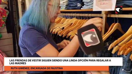 Las prendas de vestir siguen siendo una linda opción para regalar a las madres