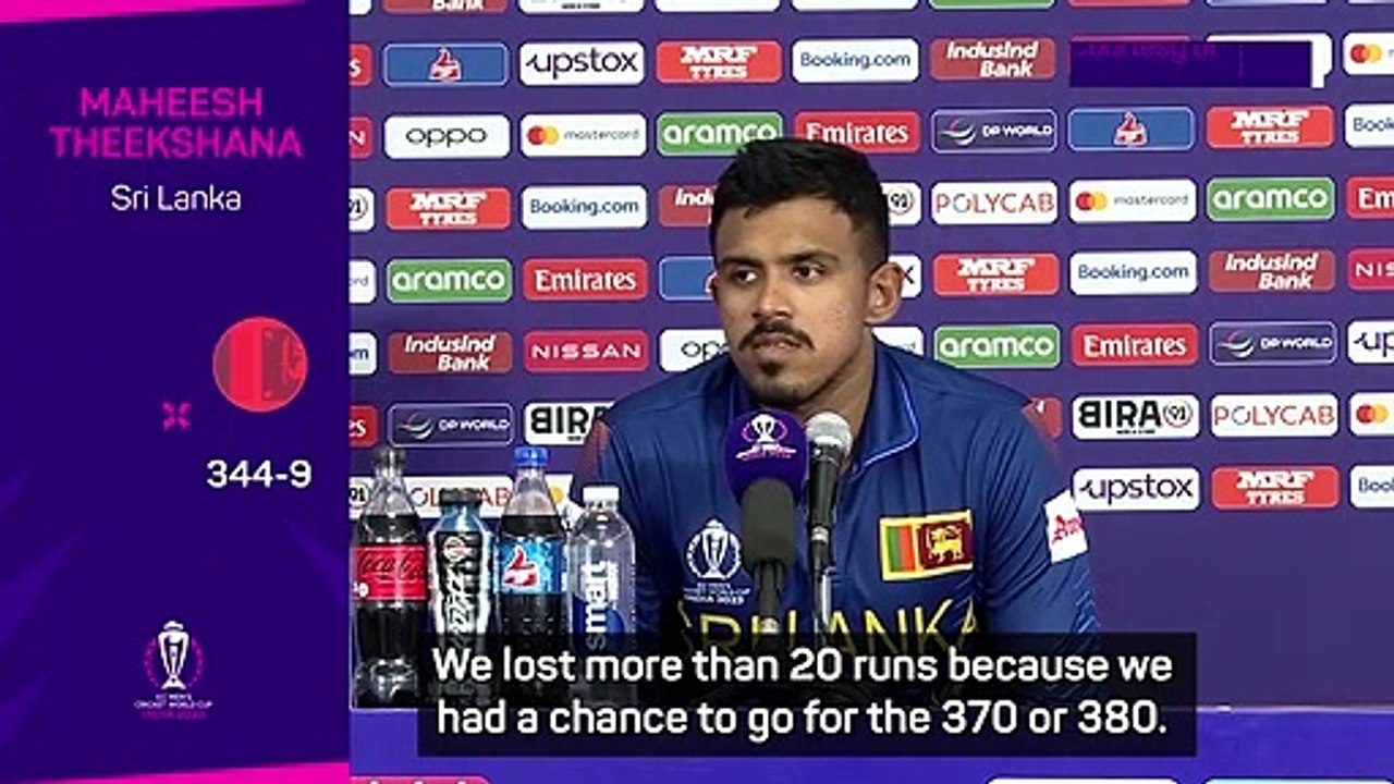 Sri Lanka's Maheesh Theekshana said that mistakes in all three phases of the game cost them against Pakistan