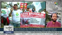 Perú: Sector de la Salud permanece en huelga indefinida para exigir mejoras laborales