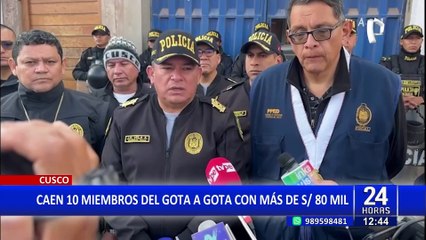 Cusco: cae mafia internacional dedicada al préstamo ‘gota a gota’