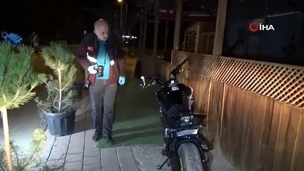 Direğe çarpan motosikletin sürücüsü hayatını kaybetti