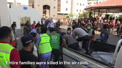 Israel bombards Gaza with 200 airstrikes in one night