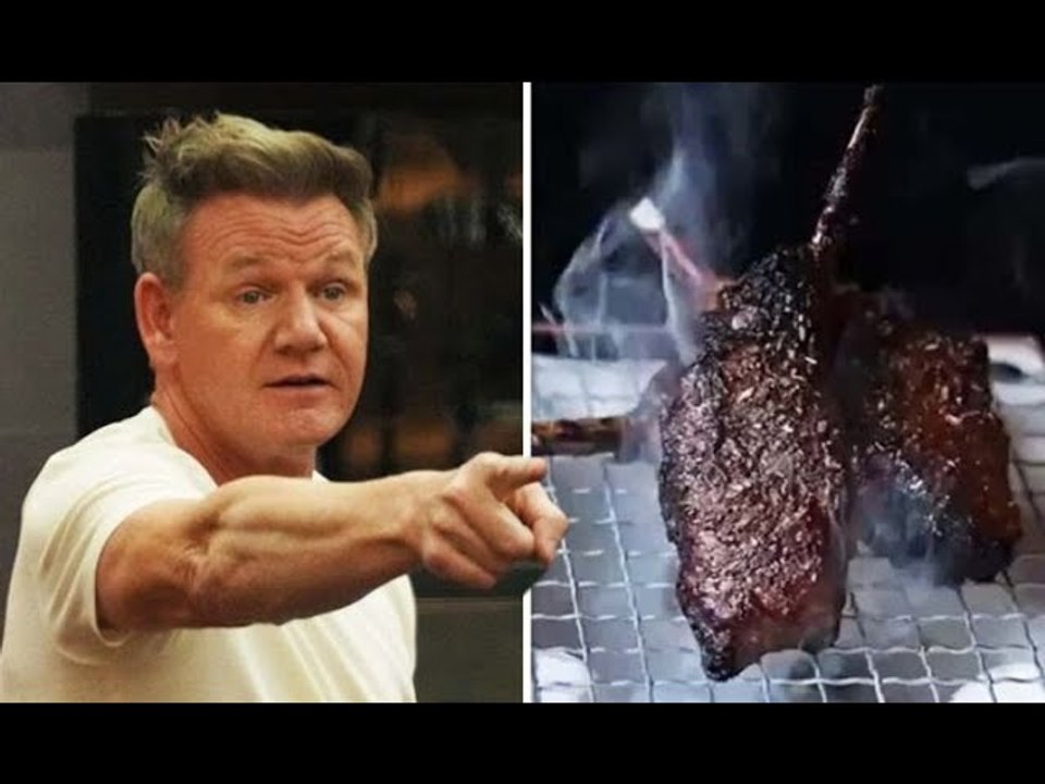 Gordon Ramsay's ‘cremated’ lamb cooked on ‘ashtray’ divides food-lovers 'Are they edible?'