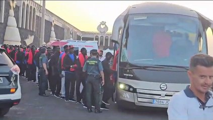 Llegada masiva de migrantes a La Restinga, en El Hierro