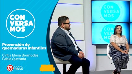 Conversamos sobre prevención de quemaduras infantiles.