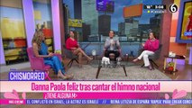 Danna Paola reacciona a supuesta por entonar diferente el himno mexicano