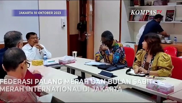 Jusuf Kalla Sebut PMI Upayakan Bantu Evakuasi WNI di Jalur Gaza