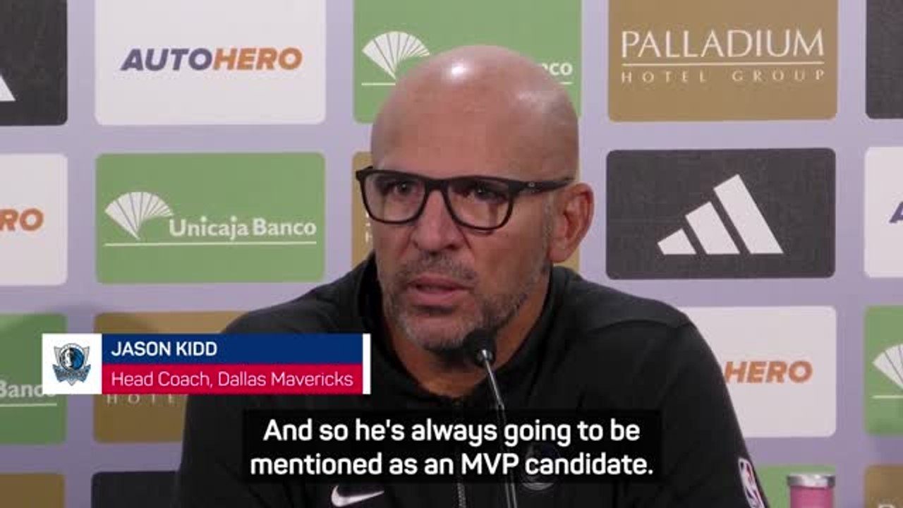 Mavs head coach Kidd tips Doncic to win the NBA MVP