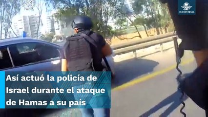 Dramático. Video muestra persecución y reacción de policía de Israel contra sujetos armados