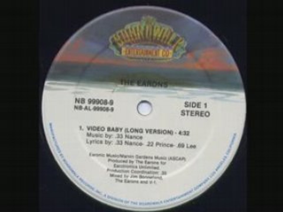The Earons-"Video Baby"