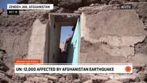 Thousands left homeless by Afghanistan earthquake now brace for brutal cold