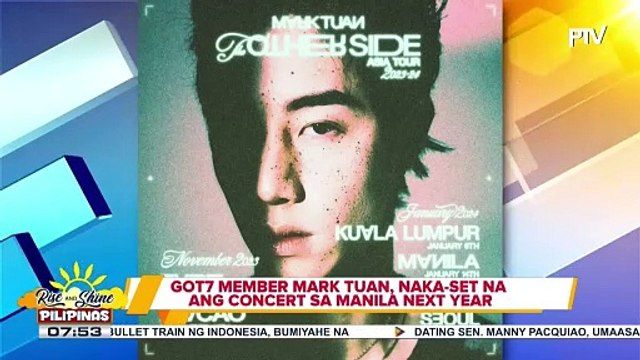 TALK BIZ | GOT7 member Mark Tuan, naka-set na ang concert sa Manila next year