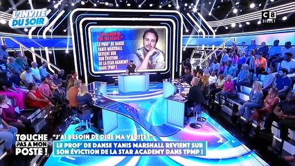 Yannis Marshall explique ses aditctions et pourquoi il a été viré de star ac 10oct2023