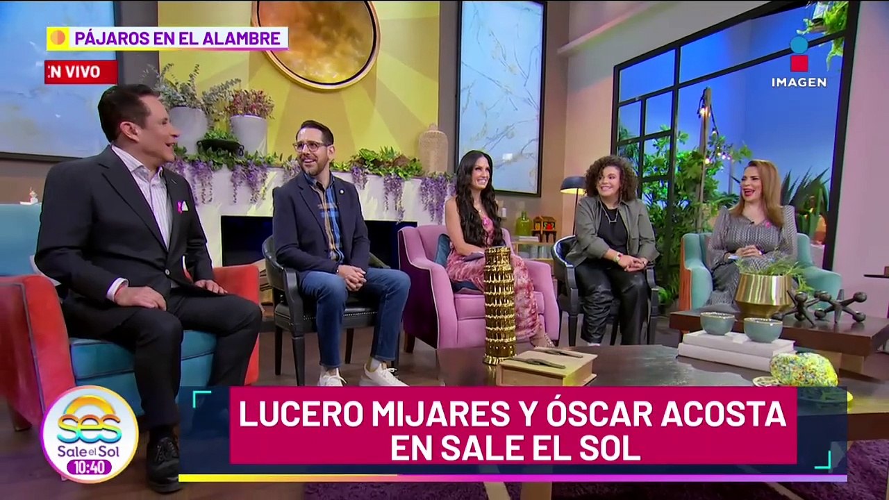 Lucero Mijares y Óscar Acosta nos hablan del reto para hacer la obra "El Mago de Oz"