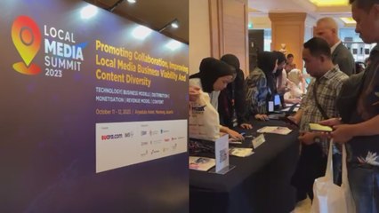 Local Media Summit 2023 Dibuka, Peserta Mulai Berdatangan