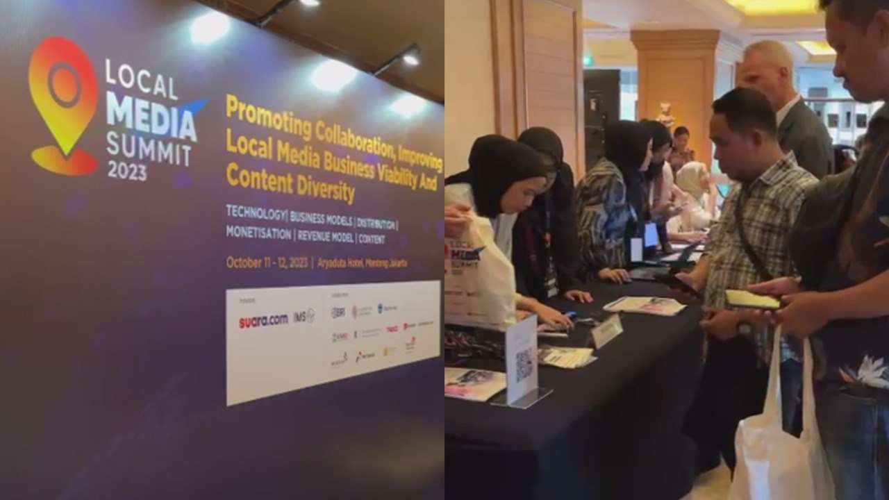 Local Media Summit 2023 Dibuka, Peserta Mulai Berdatangan