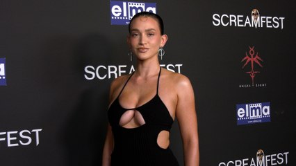 Jordyn Johnson 2023 Screamfest LA's "Divinity" Opening Night Premiere Red Carpet Arrivals