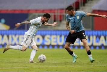 'Really great' seeing Messi train with Argentina - Romero