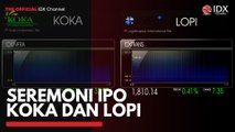 Seremoni IPO KOKA dan LOPI