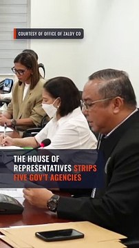 House denies 2024 confidential fund requests of OVP, DepEd, DA, DICT, DFA