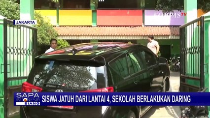 Pasca Murid Jatuh dari Lantai 4, SMPN 132 Jakarta Lakukan Pembelajaran Jarak Jauh