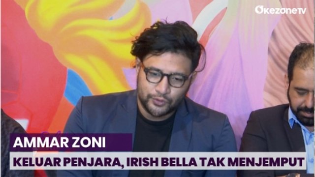 Ammar Zoni Keluar Penjara, Irish Bella Tidak Menjemput dan Dampingi Suaminya