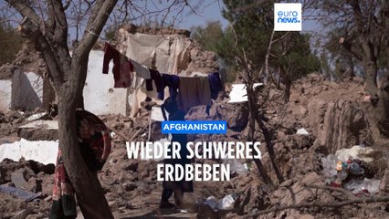 Wieder schweres Erdbeben in Afghanistan: Erneut Provinz Herat betroffen