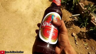 Gas torch vs Chilled Beer - gone wrong