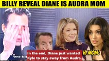 CBS Y&R Spoilers Billy reveals evidence that Diane is Audra's mother - forcing J