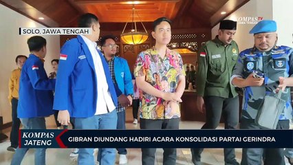 Gibran Diundang Hadiri Acara Konsolidasi Partai Gerindra
