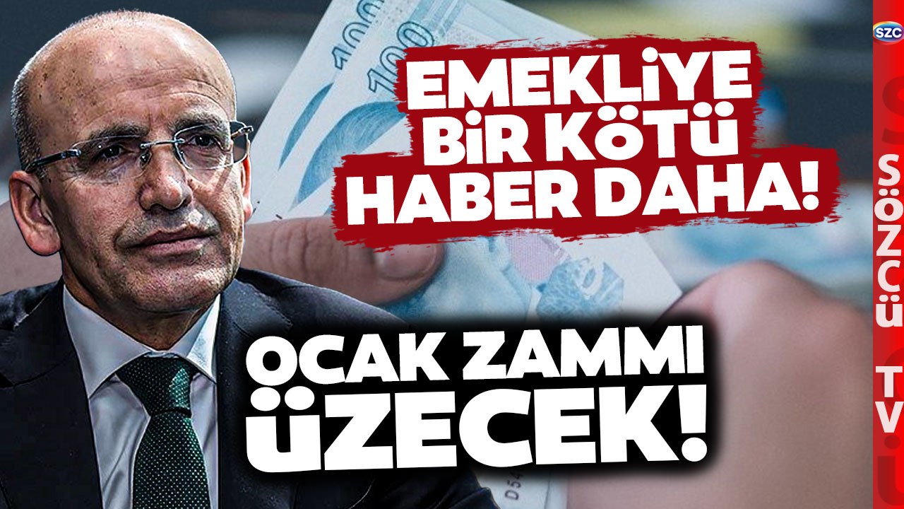 Mehmet Şimşek'ten Emeklinin Ocak Zammına Kötü Haber! Seyyanen Zam Hayal Oldu