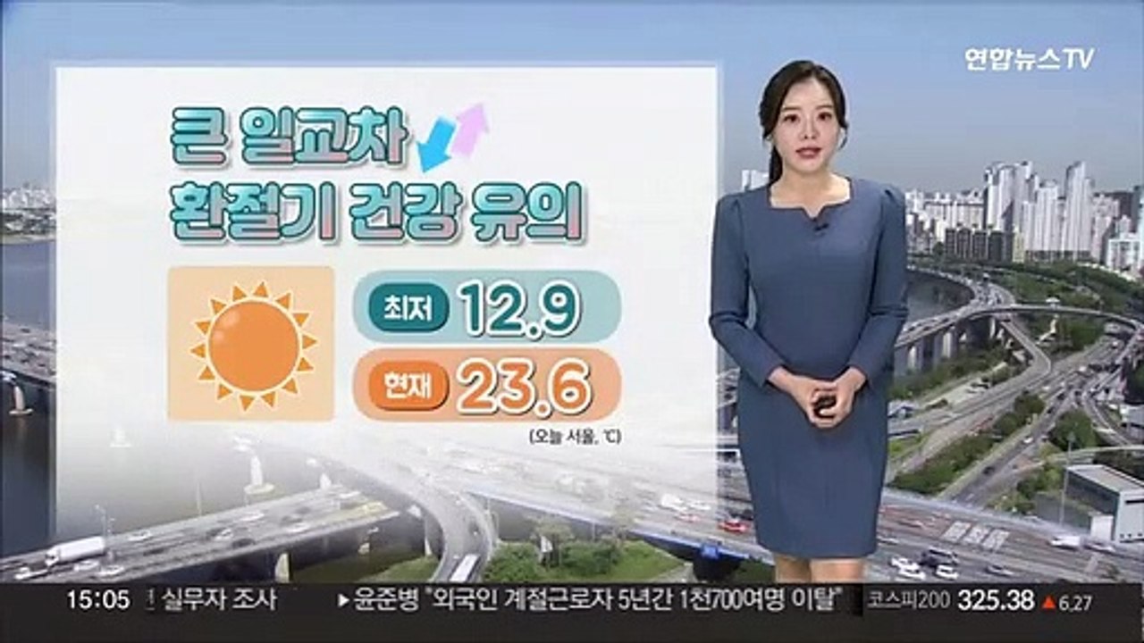 [날씨] 전국 맑고 완연한 가을…큰 일교차, 건강 유의