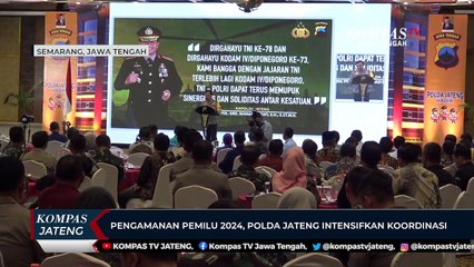 Pengamanan Pemilu 2024, Polda Jateng Intensifkan Koordinasi