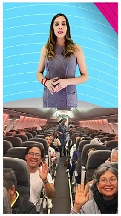 Regresaron civiles mexicanos que se encontraban en Israel, a bordo de un avión de la SEDENA. Entre ellos el equipo de gimnasia rítmica   #TuNotiReel