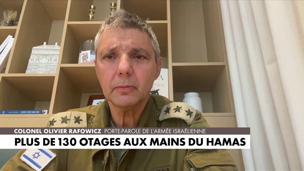 Colonel Olivier Rafowicz : «Nous allons viser chaque membre du Hamas ...