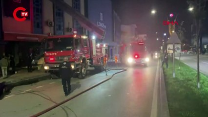 İNEGÖL'DE MOBİLYA İMALATHANESİNDE ÇIKAN YANGIN SÖNDÜRÜLDÜ