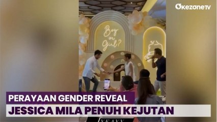 Jessica Mila dan Yakup Hasibuan Terkejut saat Acara Gender Reveal