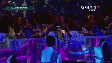 Pecah! Nyanyi Rungkad-Sayang Wika Salim Goyang Dinner KTT AIS Bali, Hadirin Joget!