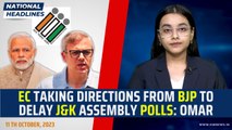 National Headlines: Omar: EC Taking Directions From BJP To Delay J&K Assembly Polls