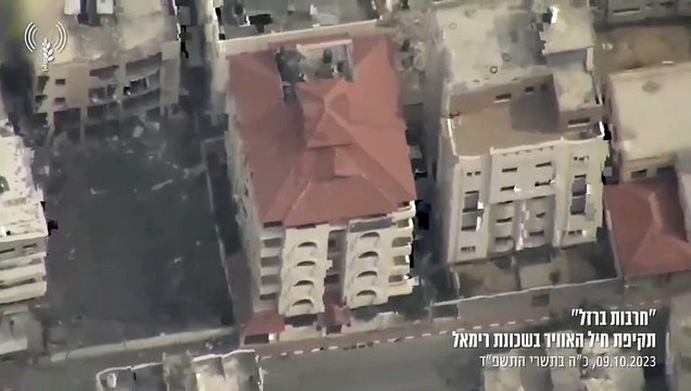 Koca şehir yerle bir! İsrail'in Gazze'deki saldırıları uydudan görüntülendi