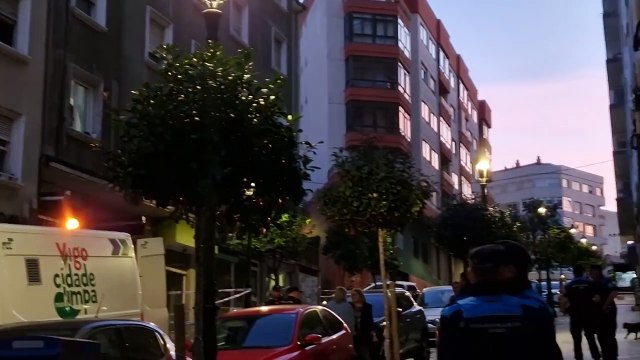 Cuatro menores muertos y ocho personas heridas en el incendio de un edificio en Vigo
